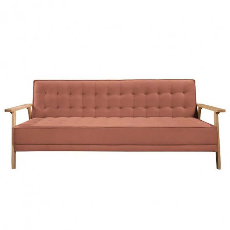LS-591 Pink : Ghế Sofa Băng Ngã Thành Giường